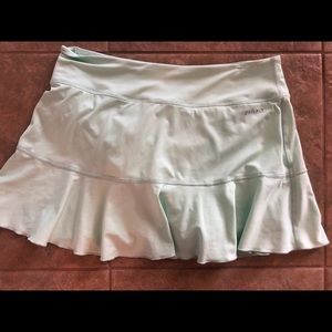 Nike mint green tennis skirt size small.